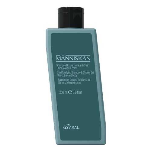 Шампунь 3в1 Kaaral Manniskan Tonifying Shampoo & Shower Gel 3 in 1 250 мл в Магнит Косметик