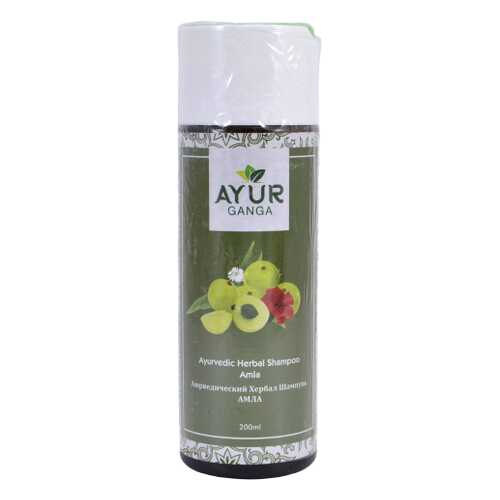 Шампунь АМЛА (Ayurvedic Herbal Shampoo AMLA) AYUR GANGA, 200мл в Магнит Косметик
