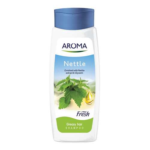 Шампунь Aroma Fresh с крапивой для жирных волос 400 мл в Магнит Косметик
