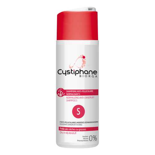 Шампунь Biorga Cystiphane S Anti-Dandruff Normalising Shampoo 200 мл в Магнит Косметик