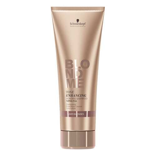 Шампунь BlondMe Tone Enhancing Bonding Shampoo Warm Blondes 250 мл в Магнит Косметик