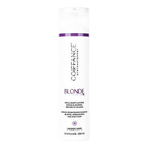 Шампунь COIFFANCE Blonde Brightening Shampoo для светлых и мелированных волос 250 мл в Магнит Косметик