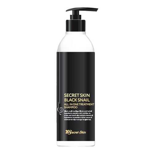 Шампунь для волос Secretskin Black Snail All In One Treatment Shampoo 250мл в Магнит Косметик
