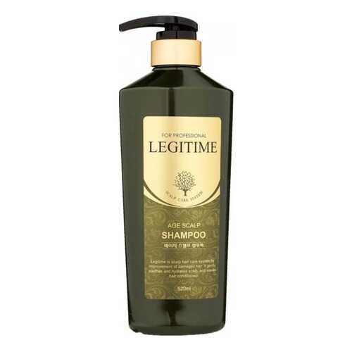 Шампунь для волос Welcos укрепляющий Legitime Age Scalp Shampoo 520 мл в Магнит Косметик