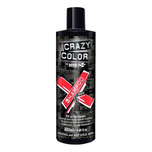 Шампунь для всех оттенков красного Crazy Color Vibrant Color Shampoo Red 250 мл в Магнит Косметик