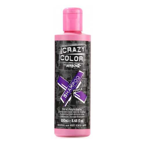 Шампунь для всех оттенков пурпурного Crazy Color Vibrant Color Shampoo Purple 250 мл в Магнит Косметик