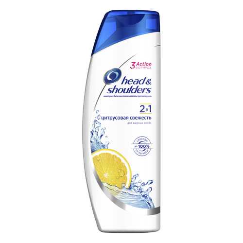 Шампунь Head & Shoulders Цитрусовая свежесть для жирных волос 400 мл в Магнит Косметик