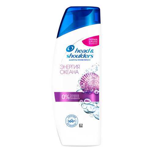 Шампунь Head & Shoulders Энергия океана для жизненной энергии волос 200 мл в Магнит Косметик