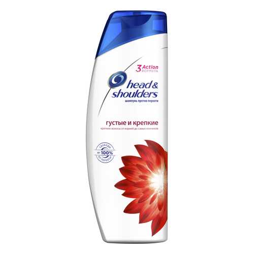 Шампунь Head & Shoulders Густые и крепкие 600 мл против перхоти в Магнит Косметик