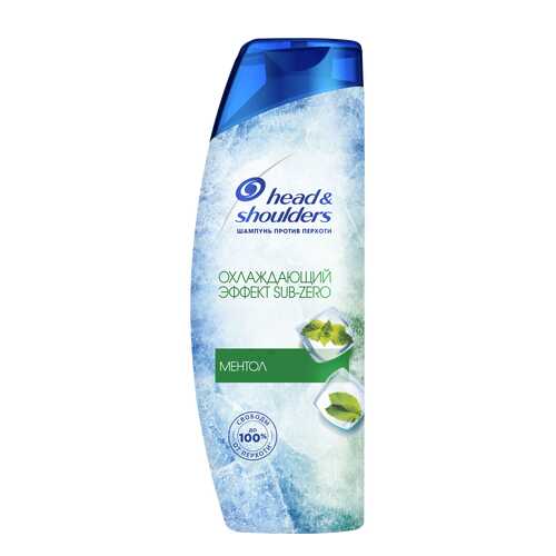Шампунь HEAD & SHOULDERS против перхоти Ментол Охлаждающий эффект SUB-ZERO 400мл в Магнит Косметик