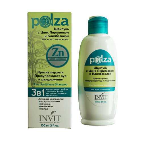 Шампунь Invit Zinc Pyrithione Shampoo, 150 мл в Магнит Косметик