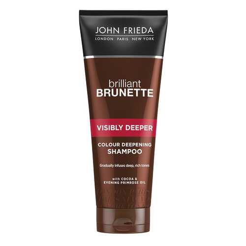 Шампунь John Frieda Brilliant Brunette. Visibly Deeper для насыщенности оттенка 250 мл в Магнит Косметик