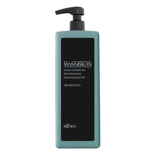 Шампунь Kaaral Manniskan Black Toning Shampoo 1 л в Магнит Косметик