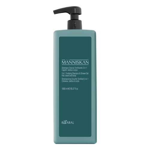 Шампунь Kaaral Tonifying Shampoo & Shower Gel 3 in 1 1 л в Магнит Косметик