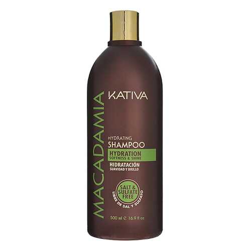 Шампунь Kativa Macadamia Hydrating Shampoo 500 мл в Магнит Косметик