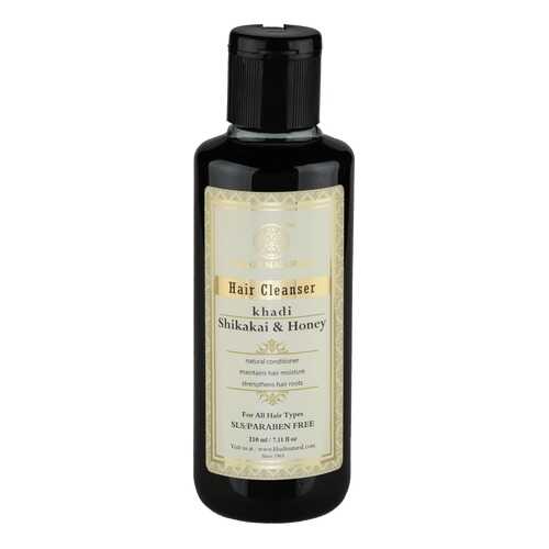 Шампунь Khadi Natural Шикакай и мед без SLS и парабенов в Магнит Косметик