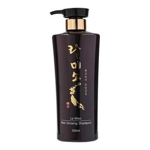 Шампунь La Miso Red Ginseng Shampoo с экстрактом красного женьшеня 500 мл в Магнит Косметик