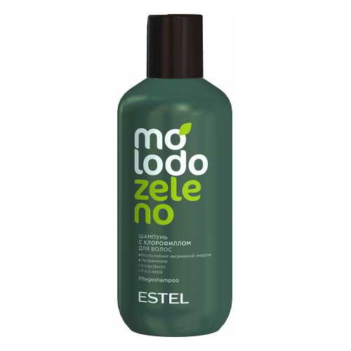 Шампунь MOLODO ZELENO для ухода за волосами ESTEL PROFESSIONAL с хлорофиллом 250 мл в Магнит Косметик