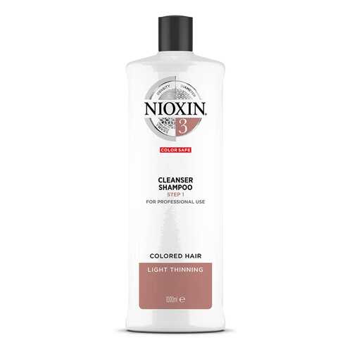 Шампунь Nioxin Cleanser System 3 1000 мл в Магнит Косметик