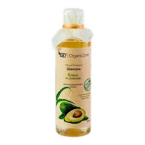 Шампунь Organic Zone Блеск и сияние для окрашенных волос в Магнит Косметик