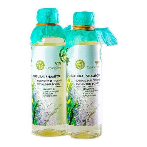 Шампунь Organic Zone с АНА-кислотами Для роста и против выпадения волос в Магнит Косметик