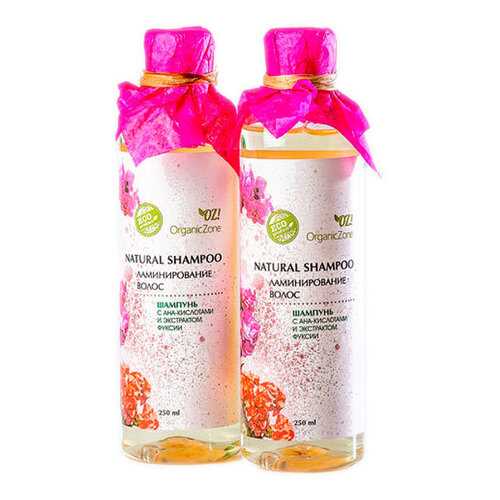 Шампунь Organic Zone с АНА-кислотами Ламинирование волос в Магнит Косметик