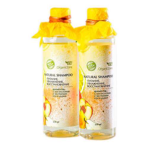 Шампунь Organic Zone с АНА-кислотами Питание, увлажнение, восстановление в Магнит Косметик
