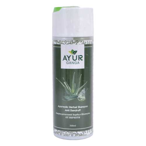 Шампунь ОТ ПЕРХОТИ (Ayurvedic Herbal Shampoo ANTI DANDRUFF) AYUR GANGA, 200мл в Магнит Косметик