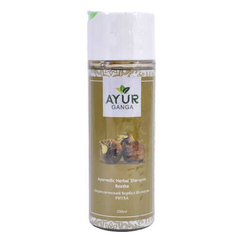 Шампунь РИТХА (Ayurvedic Herbal Shampoo REETHA) AYUR GANGA, 200мл в Магнит Косметик