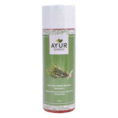 Шампунь РОЗМАРИН (Ayurvedic Herbal Shampoo ROSEMARRY) AYUR GANGA, 200мл в Магнит Косметик