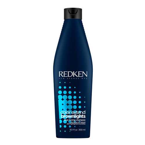 Шампунь с синим пигментом для нейтрализации тёмных волос Redken Brownlights 300 мл в Магнит Косметик