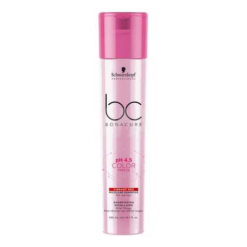 Шампунь Schwarzkopf BC Bonacure pH 4,5 Color Freeze с красным оттенком 250 мл в Магнит Косметик