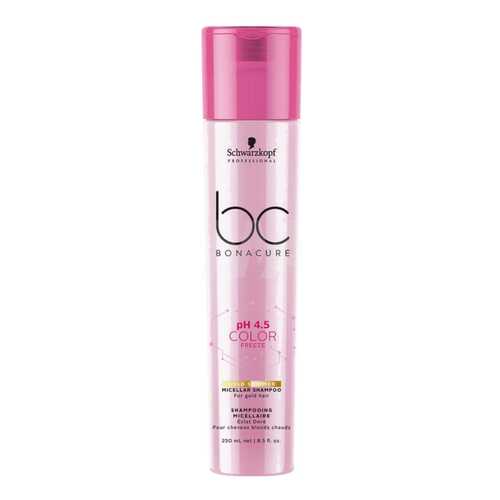 Шампунь Schwarzkopf BC Bonacure pH 4,5 Color Freeze с золотистым оттенком 250 мл в Магнит Косметик