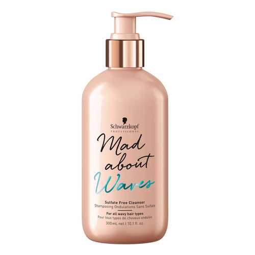 Шампунь Schwarzkopf Mad About Waves Sulfate Free Cleanser, 300 мл в Магнит Косметик