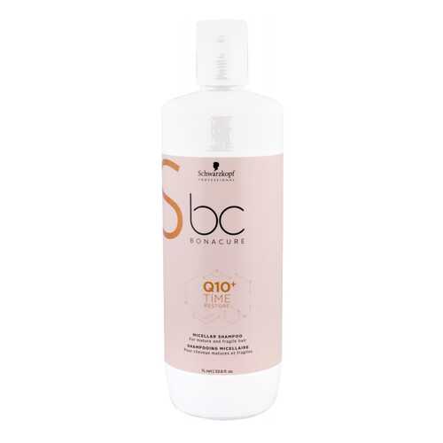 Шампунь Schwarzkopf Professional BC Bonacure Q10 Time Restore Micellar Shampoo 1000 мл в Магнит Косметик