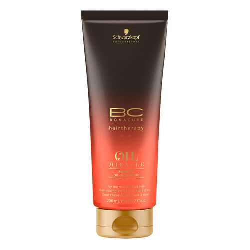 Шампунь Schwarzkopf Professional Bonacure Oil Miracle, 200 мл, для жёстких и толстых волос в Магнит Косметик