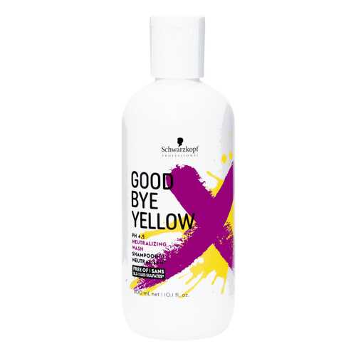 Шампунь Schwarzkopf Professional Goodbye Yellow Shampoo 300 мл в Магнит Косметик