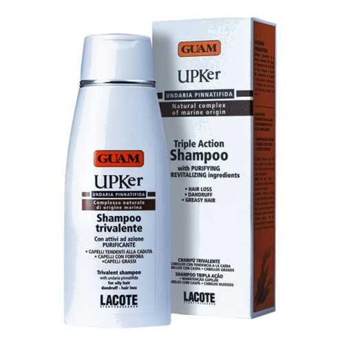 Шампунь тройного действия Guam UPKer Shampoo Trivalente 200 мл в Магнит Косметик