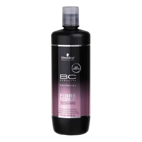 Шампунь усиливающий Schwarzkopf Bonacure New Fibre Force Fortifying Shampoo 1000 мл в Магнит Косметик