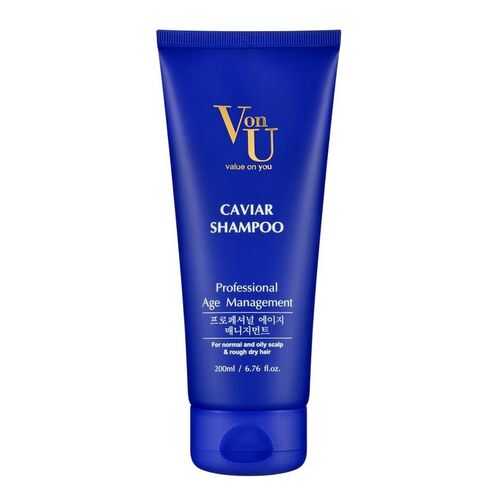 Шампунь Von U Caviar (Refreshing Age) Shampoo 200 мл в Магнит Косметик