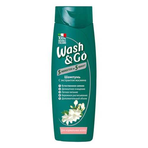 Шампунь Wash&Go с экстрактом жасмина для нормальных волос 400мл в Магнит Косметик