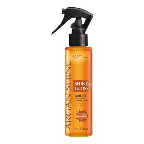 Спрей для волос Kativa Argana Shine & Gloss 120 мл в Магнит Косметик