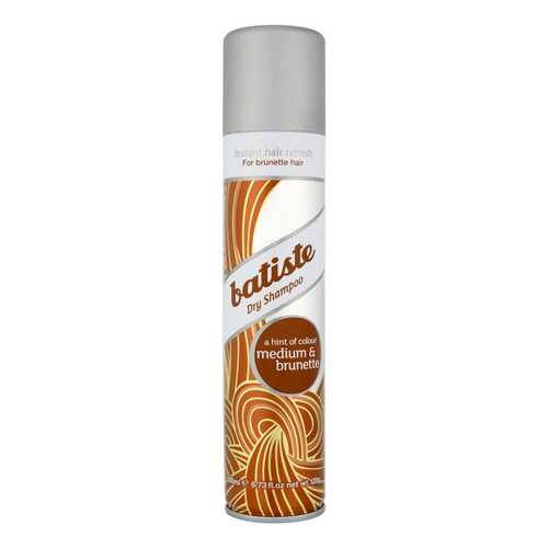 Сухой шампунь BATISTE Medium для шатенок и брюнеток, 200 мл в Магнит Косметик