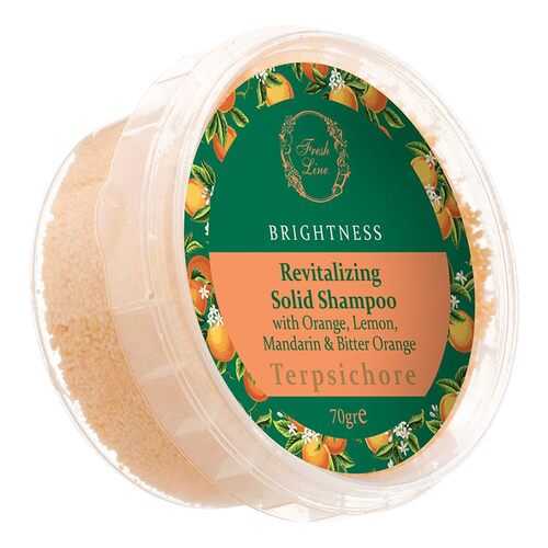 Твердый шампунь FRESH LINE Terpsichore Revitalizing Solid Shampoo, белый в Магнит Косметик