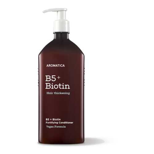 Укрепляющий кондиционер для волос с биотином AROMATICA B5+Biotin Fortifying Conditioner в Магнит Косметик