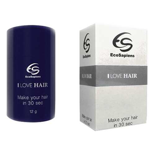 Загуститель волос EcoSapiens I Love Hair Коричневый 12 г в Магнит Косметик